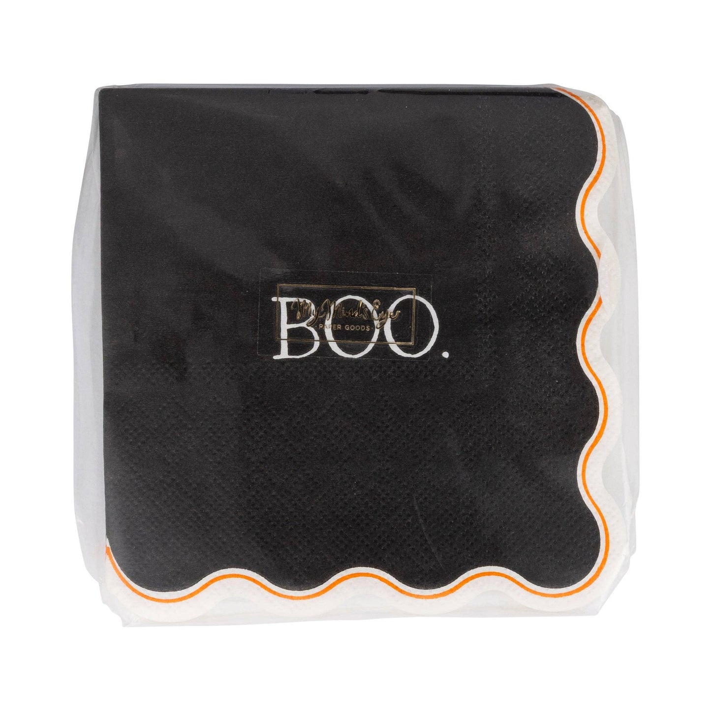 Napkin - Vintage Boo Black