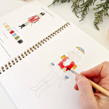Load image into Gallery viewer, Watercolor Workbook: Nutcracker