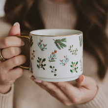 Load image into Gallery viewer, Holiday Greenery Coffee Mug