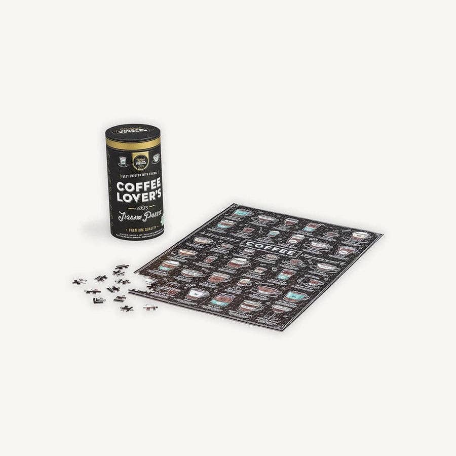 Chronicle Books - Coffee Lover's 500 Piece Jigsaw Puzzle