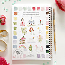 Load image into Gallery viewer, Watercolor Workbook - Fairytale