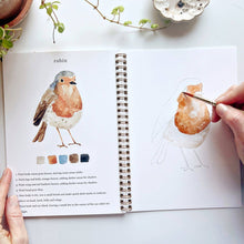 Load image into Gallery viewer, Watercolor Workbook: Birds