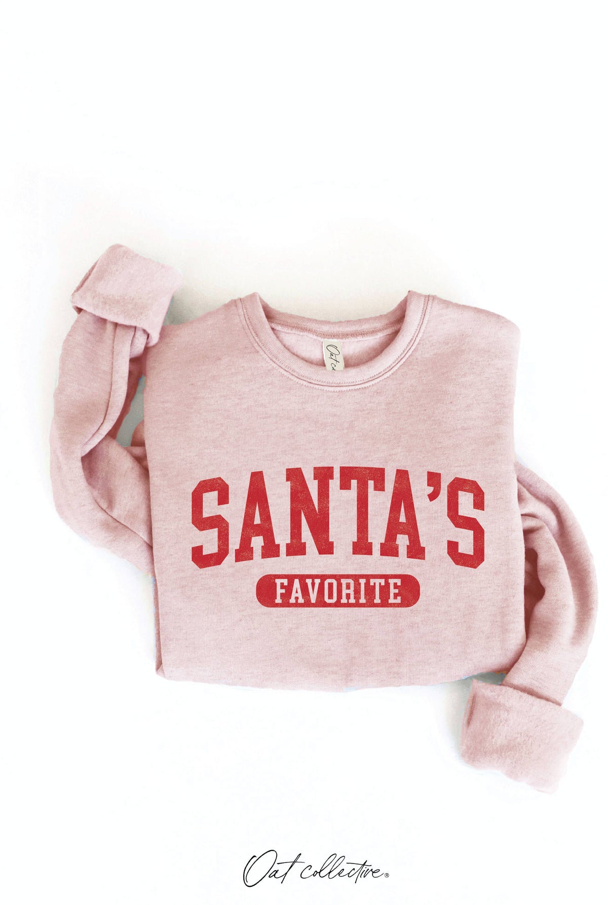 OAT COLLECTIVE - SANTA'S FAVORITE Graphic Sweatshirt