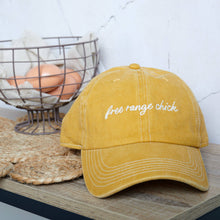 Load image into Gallery viewer, Primitives by Kathy - Free Range Chick Baseball Cap