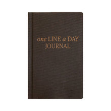 Load image into Gallery viewer, Sweet Water Decor - One Line A Day Fabric Journal - Stationery Gifts