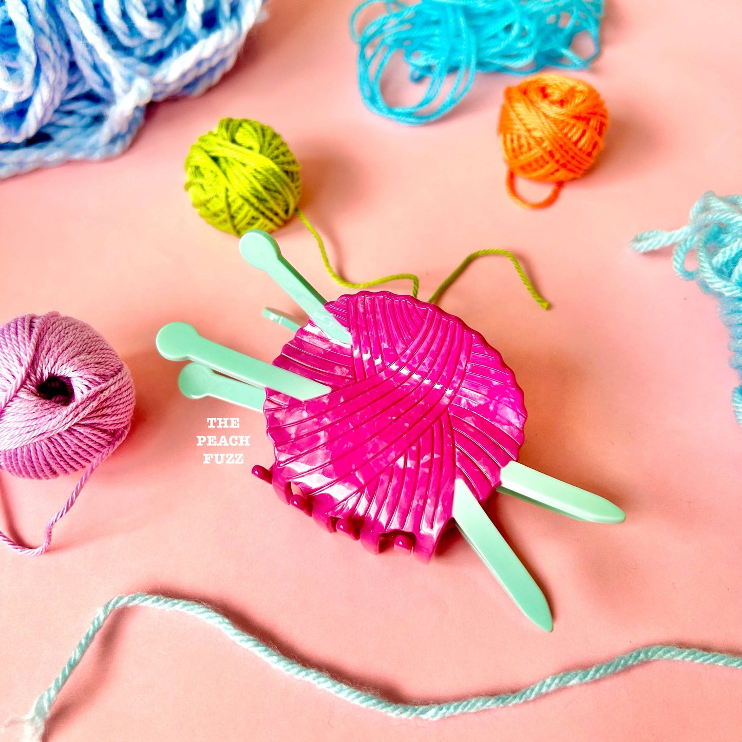 Knitting Needle Hair Claw