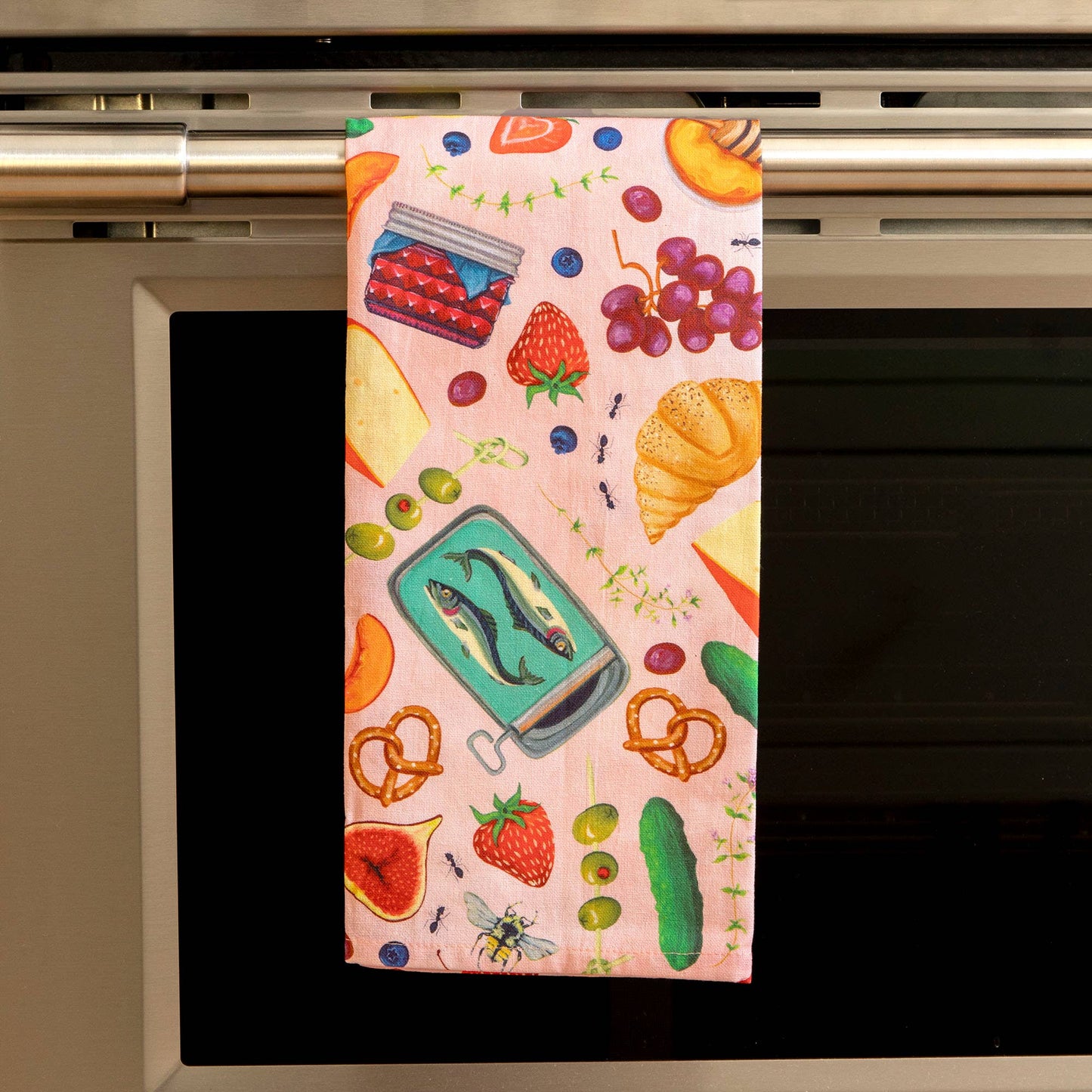 Kitchen Towel - Charcuterie Food - 1Canoe2