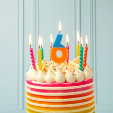 Load image into Gallery viewer, Talking Tables USA - Home, Birthday, Games &amp; Seasonal Decor - Twirl Birthday Candles - 8 Pack | Cake Candles |