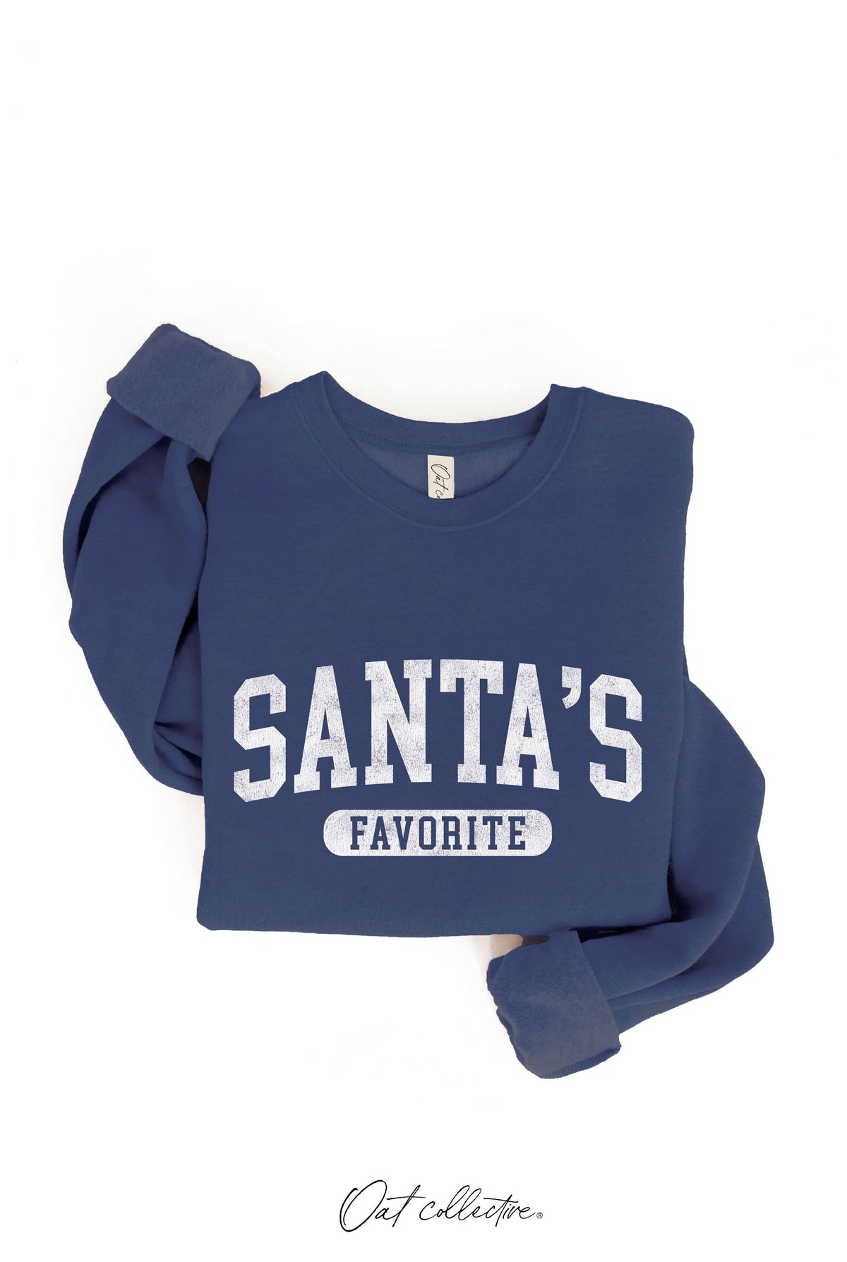 OAT COLLECTIVE - SANTA'S FAVORITE Graphic Sweatshirt