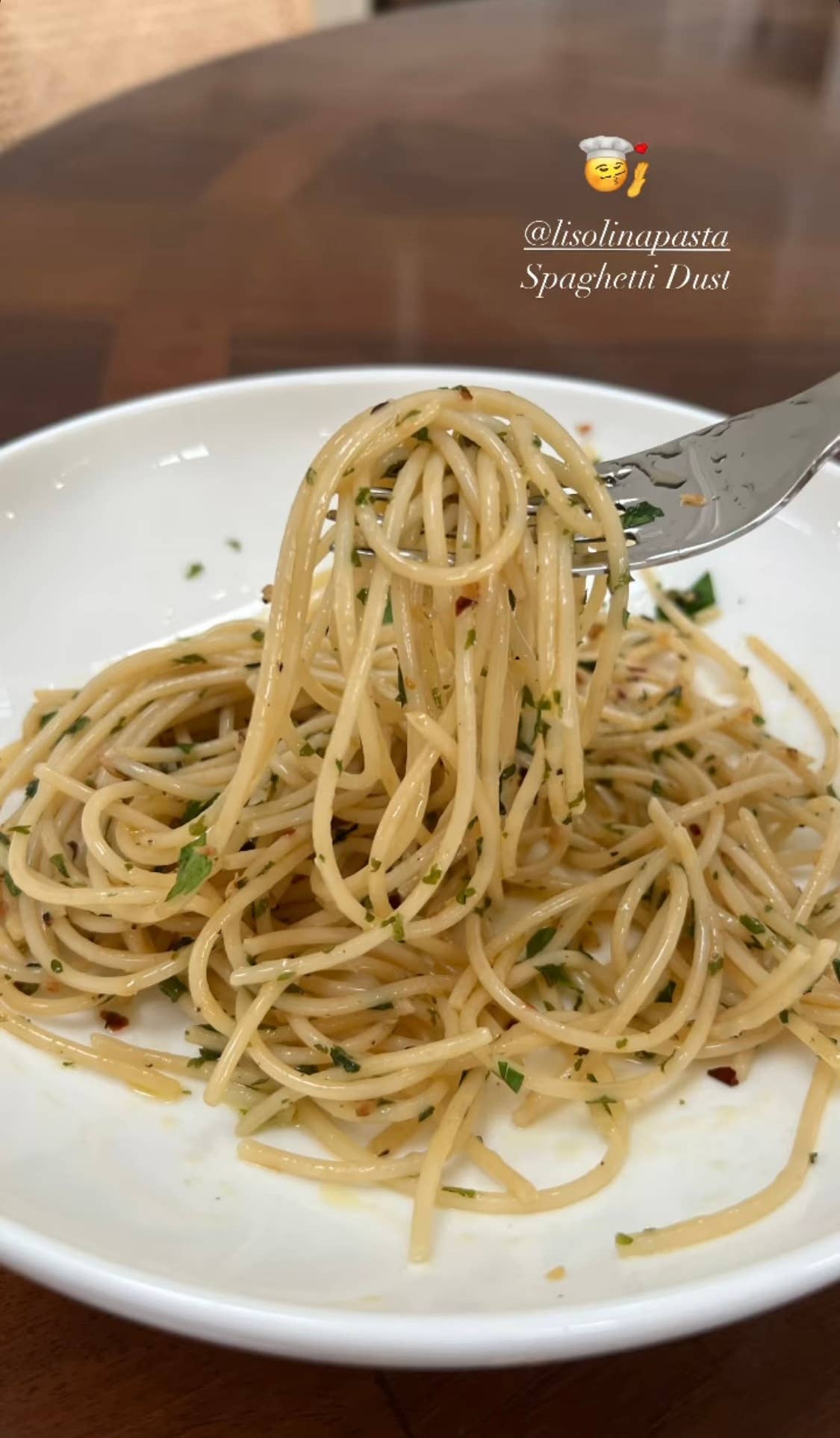 L'Isolina Pasta - Spaghetti Dust - Aglio Olio Peperoncino Blend