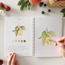 Load image into Gallery viewer, Watercolor Workbook - Fruit