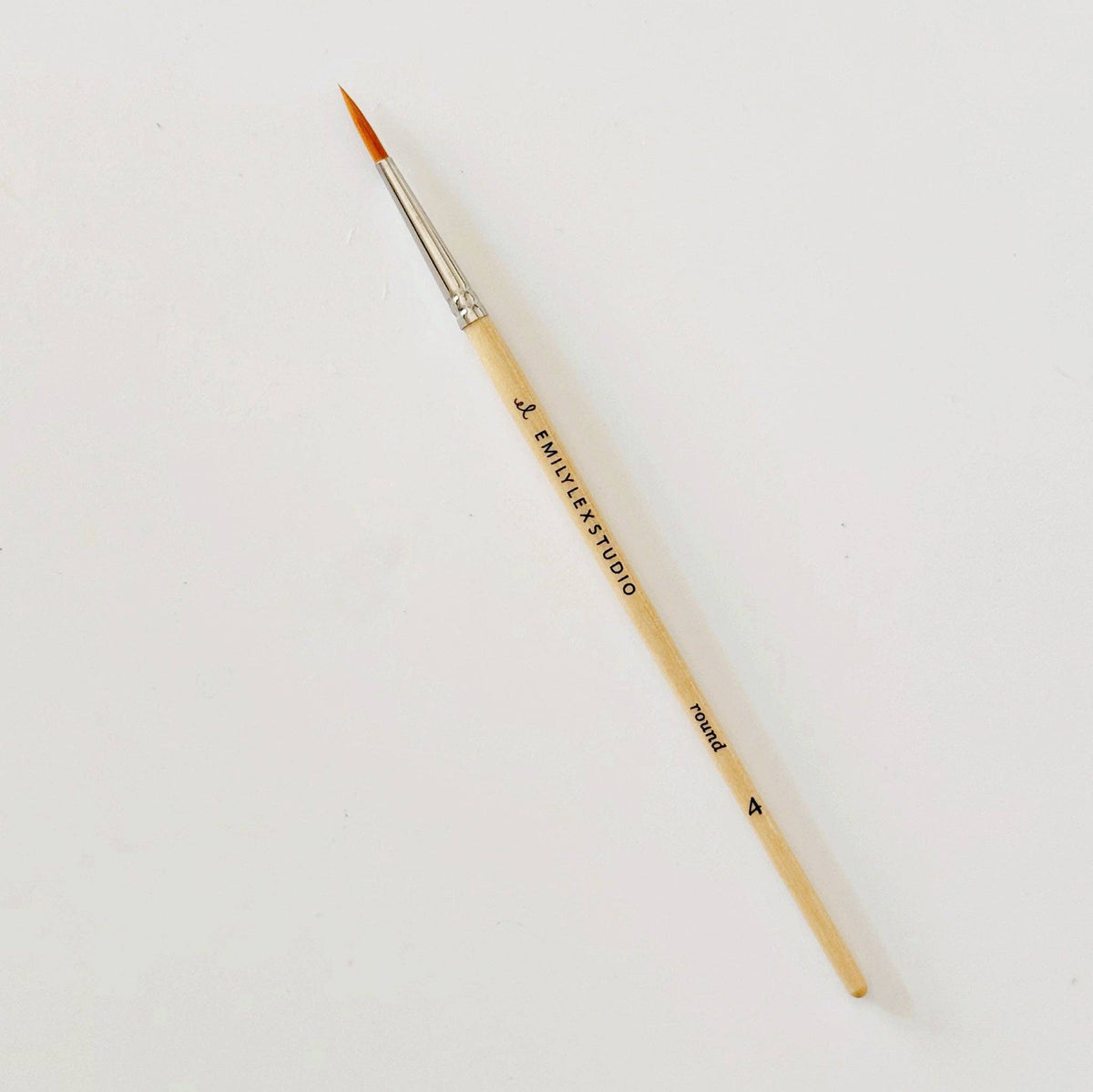 Paintbrush Set - Watercolor - Set of five wood brushes