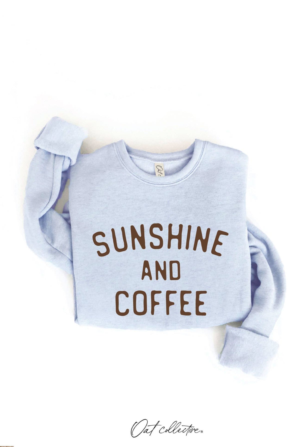 OAT COLLECTIVE - SUNSHINE AND COFFEE Graphic Sweatshirt