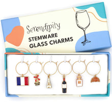 Load image into Gallery viewer, Serendipity - French Wine Charms | Parisian Chic