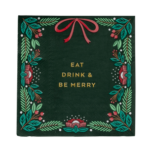 Napkin - Eat Drink & Be Merry - My Mind’s Eye