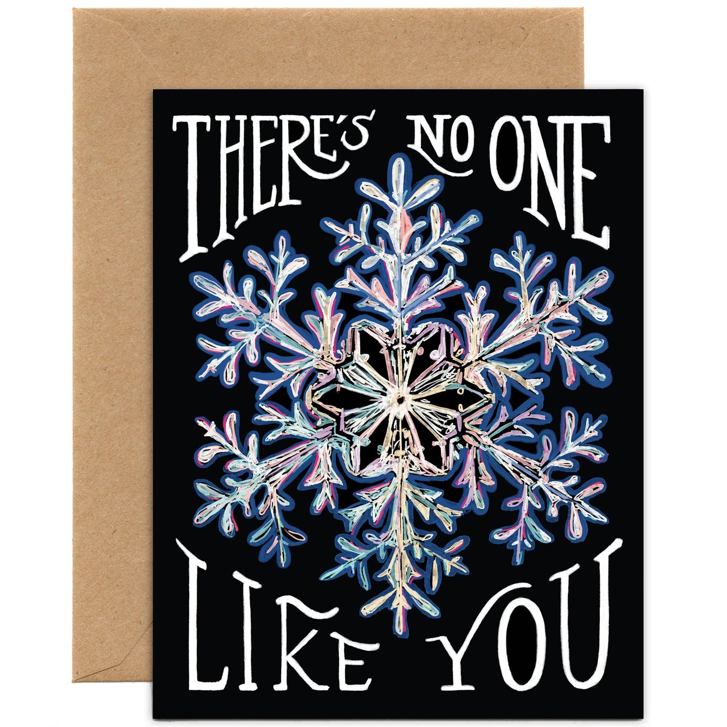 Tiny and Snail - There's No One Like You — Snowflake Card