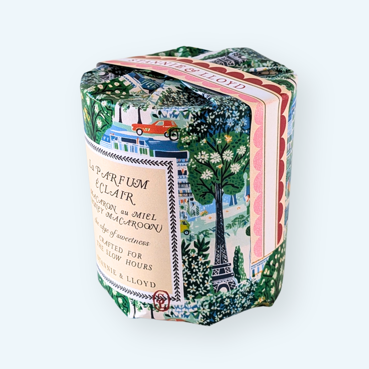 Stannie & Lloyd - Tester: Gift Wrap Candle - Paris Afternoon
