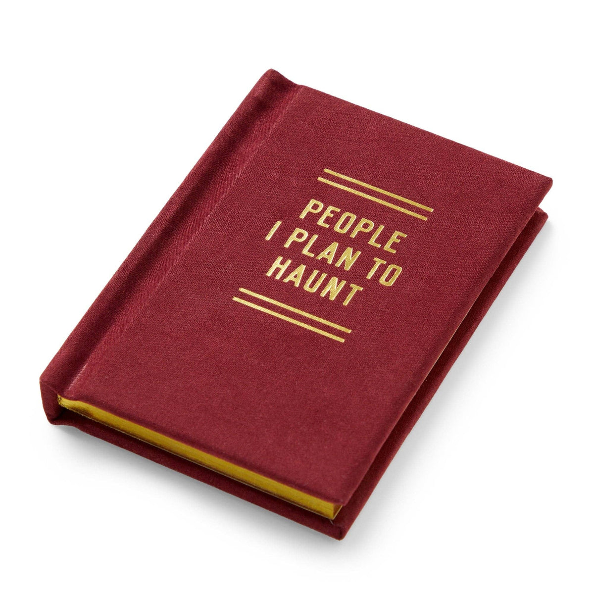 Chronicle Books - Brass Monkey People I Plan To Haunt Tiny Diary