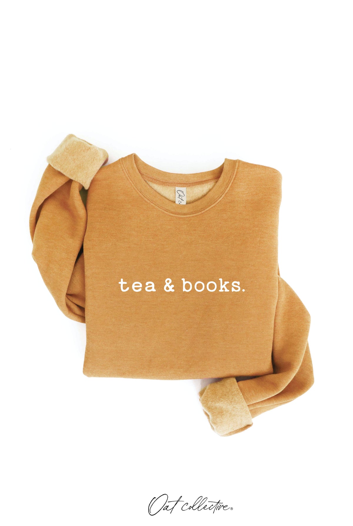 OAT COLLECTIVE - TEA AND BOOKS  Graphic Sweatshirt