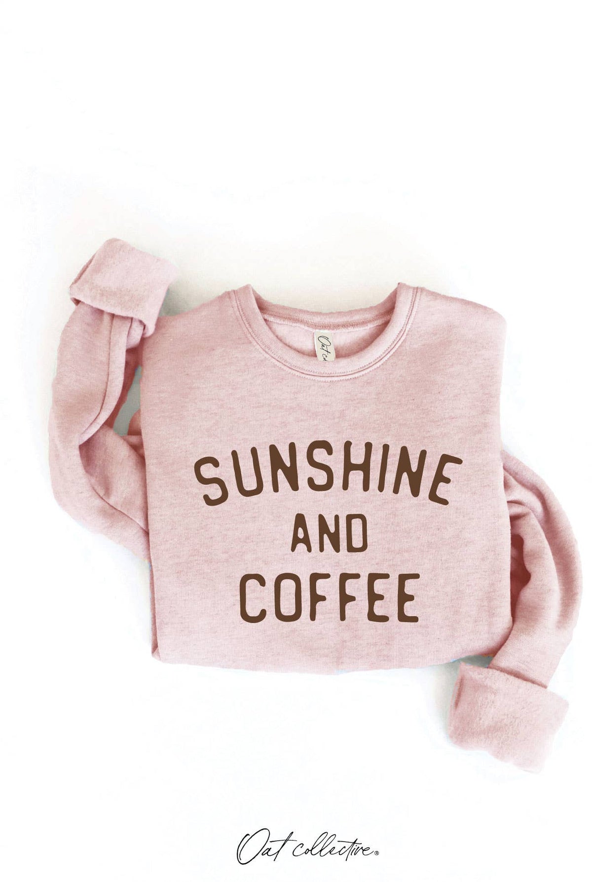 OAT COLLECTIVE - SUNSHINE AND COFFEE Graphic Sweatshirt