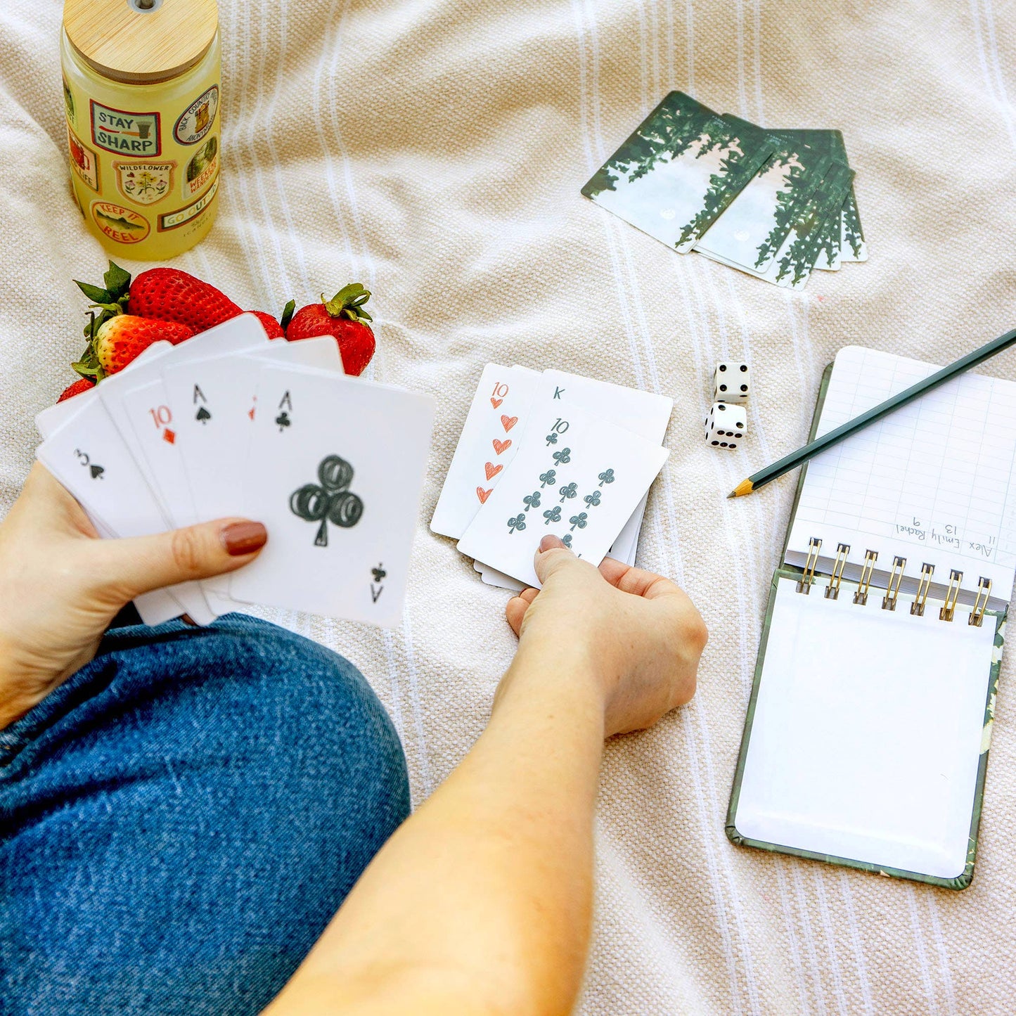 1canoe2 | One Canoe Two Paper Co. - Forest Landscape Playing Card Set