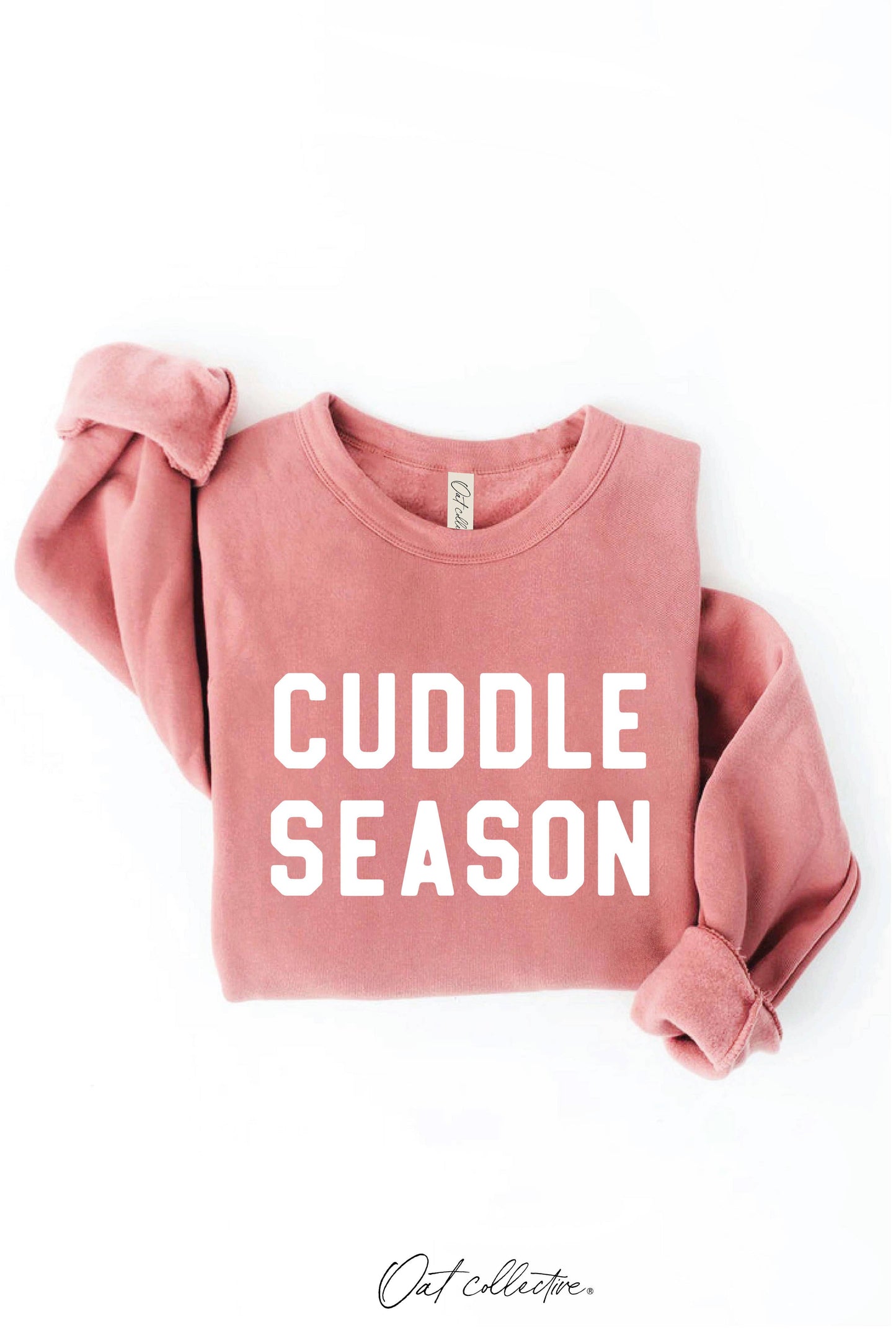 OAT COLLECTIVE - CUDDLE SEASON Graphic Sweatshirt
