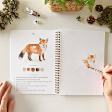 Load image into Gallery viewer, Watercolor Workbook: Woodland - Emily Lux Studio