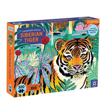 Load image into Gallery viewer, Chronicle Books - Siberian Tiger Endangered Species 300 Piece Puzzle