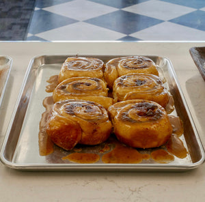 Thanksgiving Bake at Home Caramel Rolls