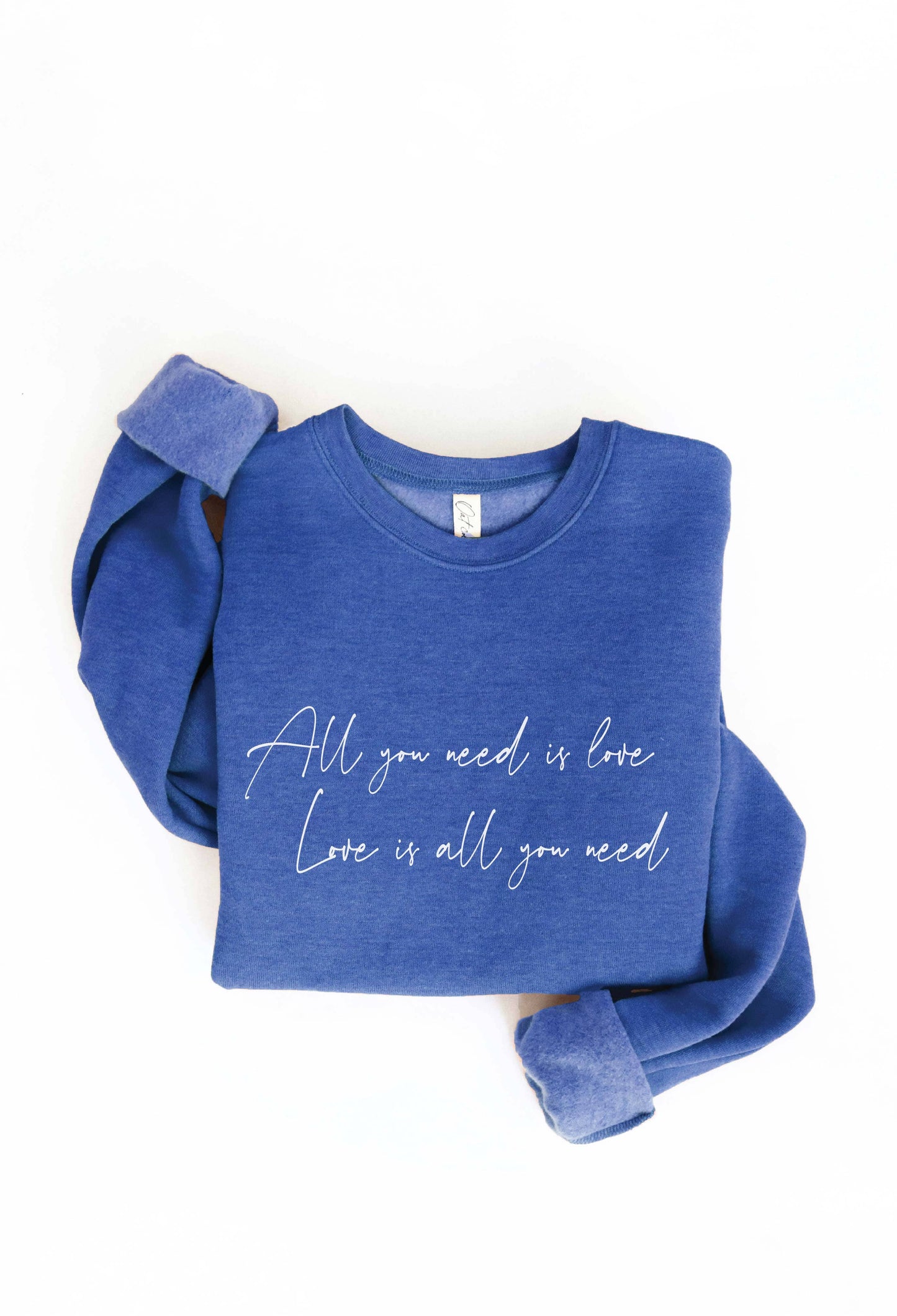 OAT COLLECTIVE - ALL YOU NEED IS LOVE Graphic Sweatshirt