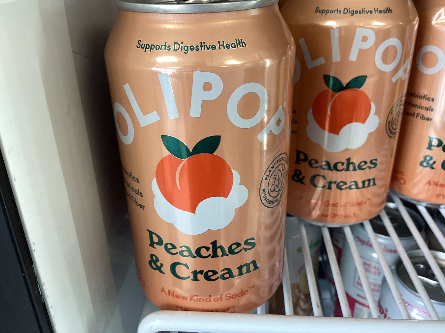 Olipop Peach & Cream