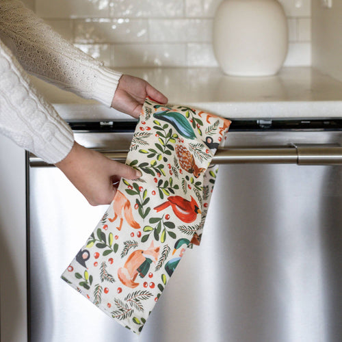 Kitchen Towel - Woodland Animals - 1Canoe2