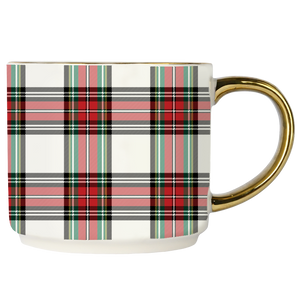 Plaid Coffee Mug - Christmas Decor & Gifts