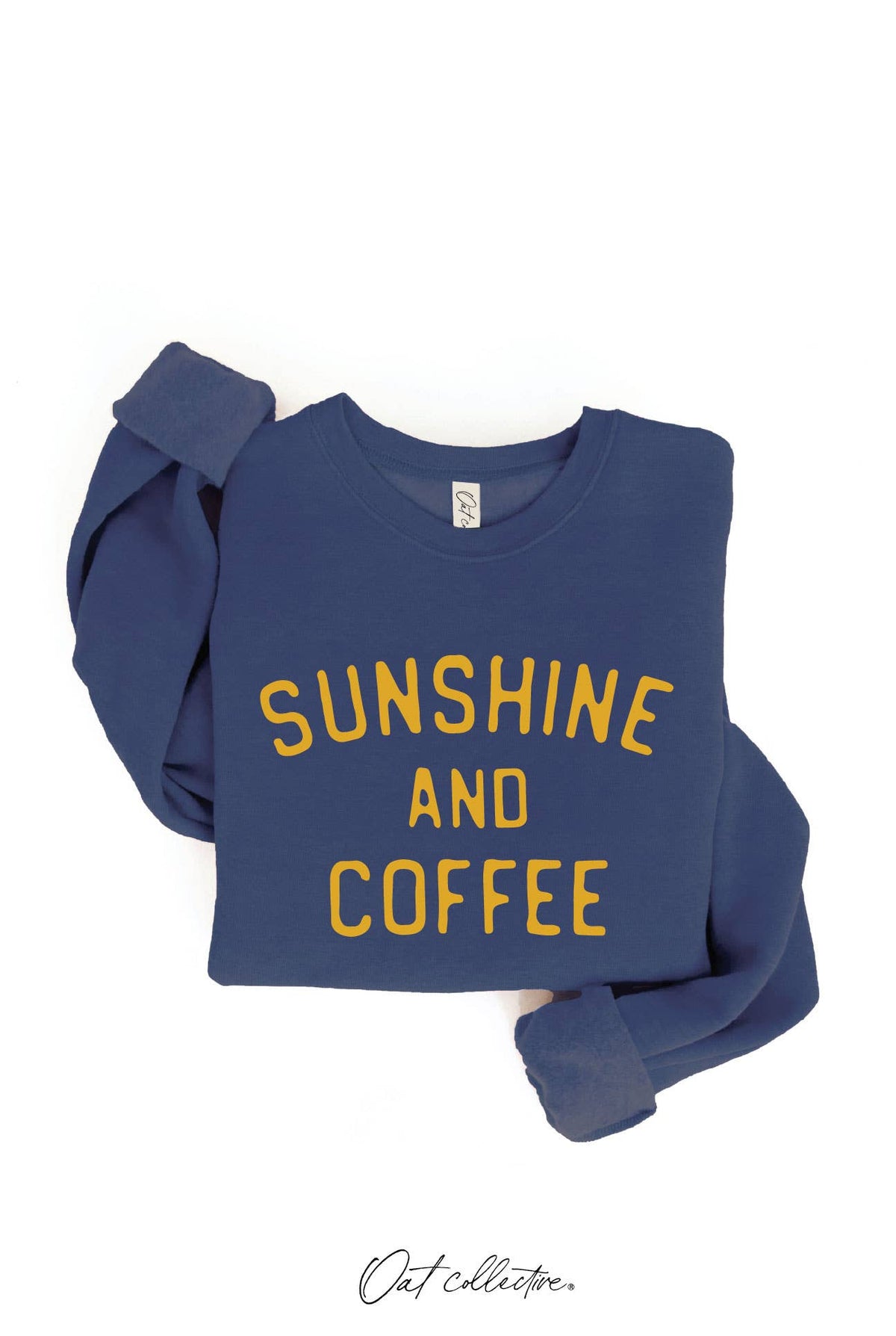 OAT COLLECTIVE - SUNSHINE AND COFFEE Graphic Sweatshirt