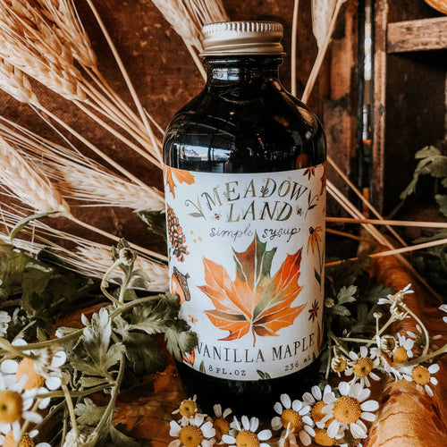 Meadowland Syrup - Vanilla Maple Simple Syrup