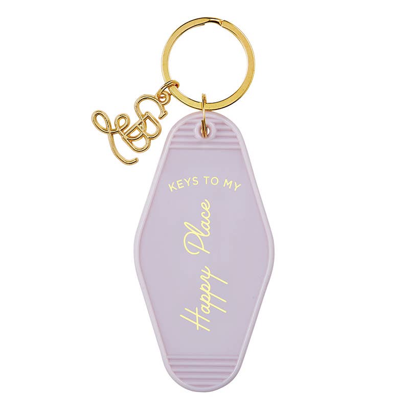 Santa Barbara Design Studio by Creative Brands - Vintage Motel Key Tag - Happy