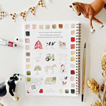 Load image into Gallery viewer, Watercolor Workbook - Farm