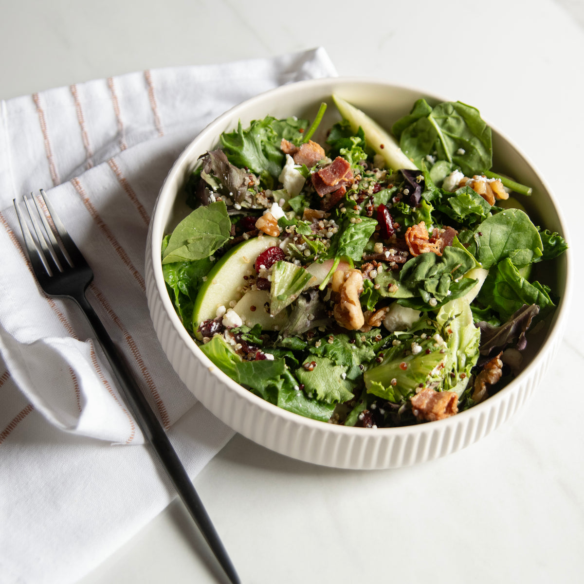 Apple Walnut Quinoa Salad