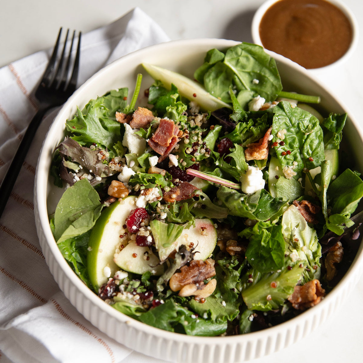 Apple Walnut Quinoa Salad