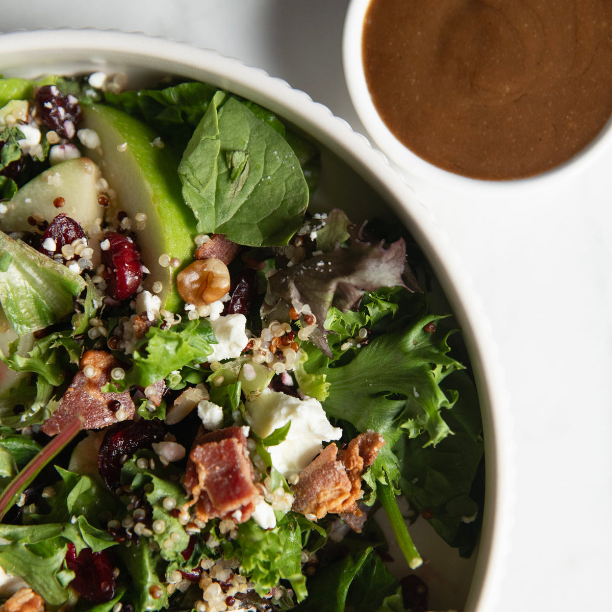 Apple Walnut Quinoa Salad