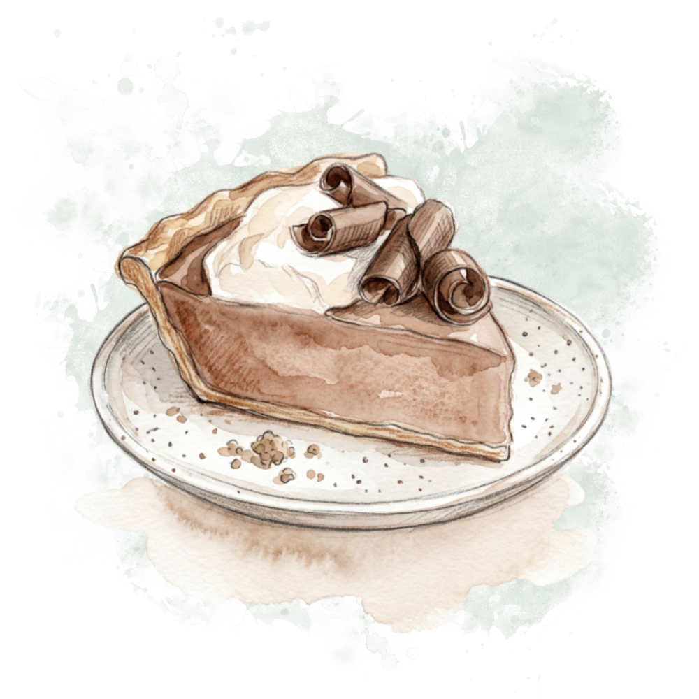 Evening French Silk Pie - November 17