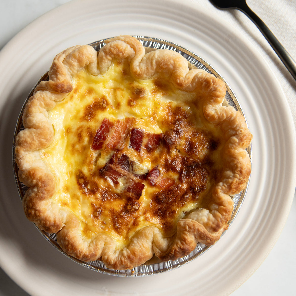 Single Serve Quiche Lorraine