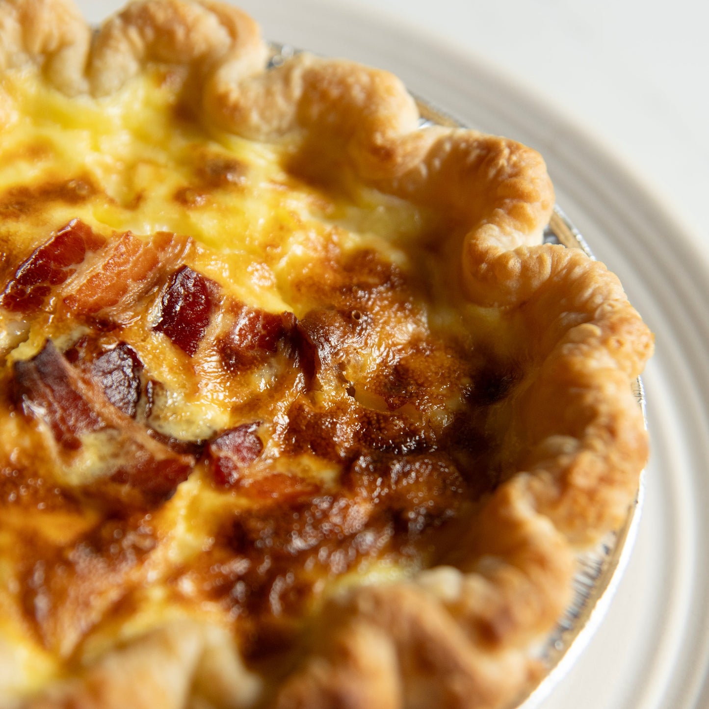 Single Serve Quiche Lorraine