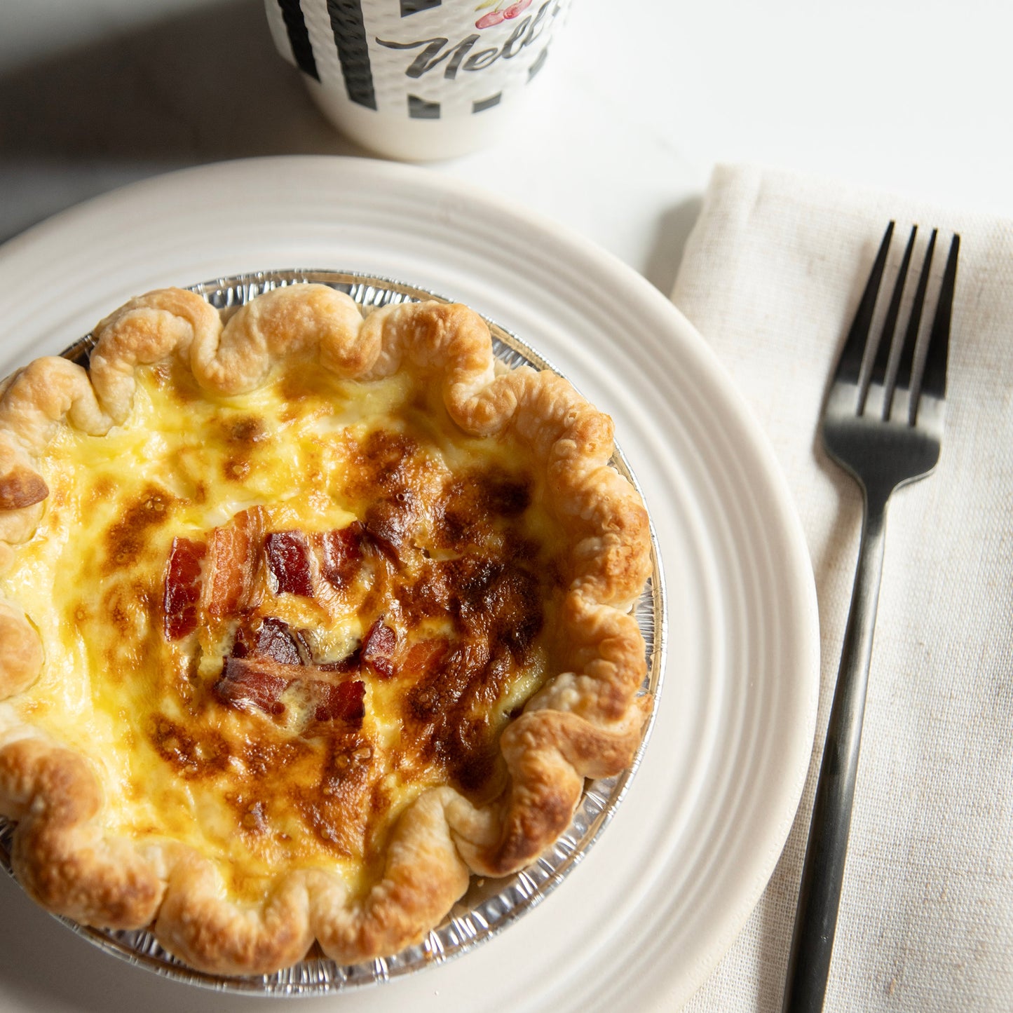 Single Serve Quiche Lorraine