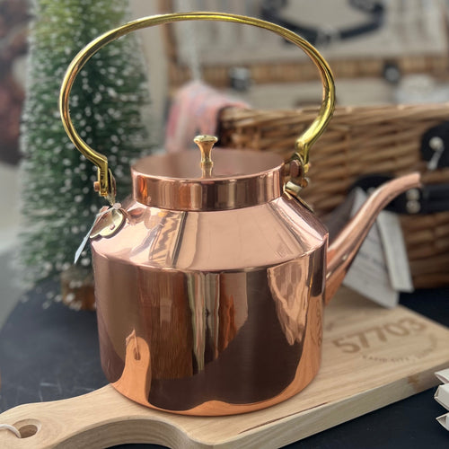 English Copper Tea Kettle - Galley & Fen