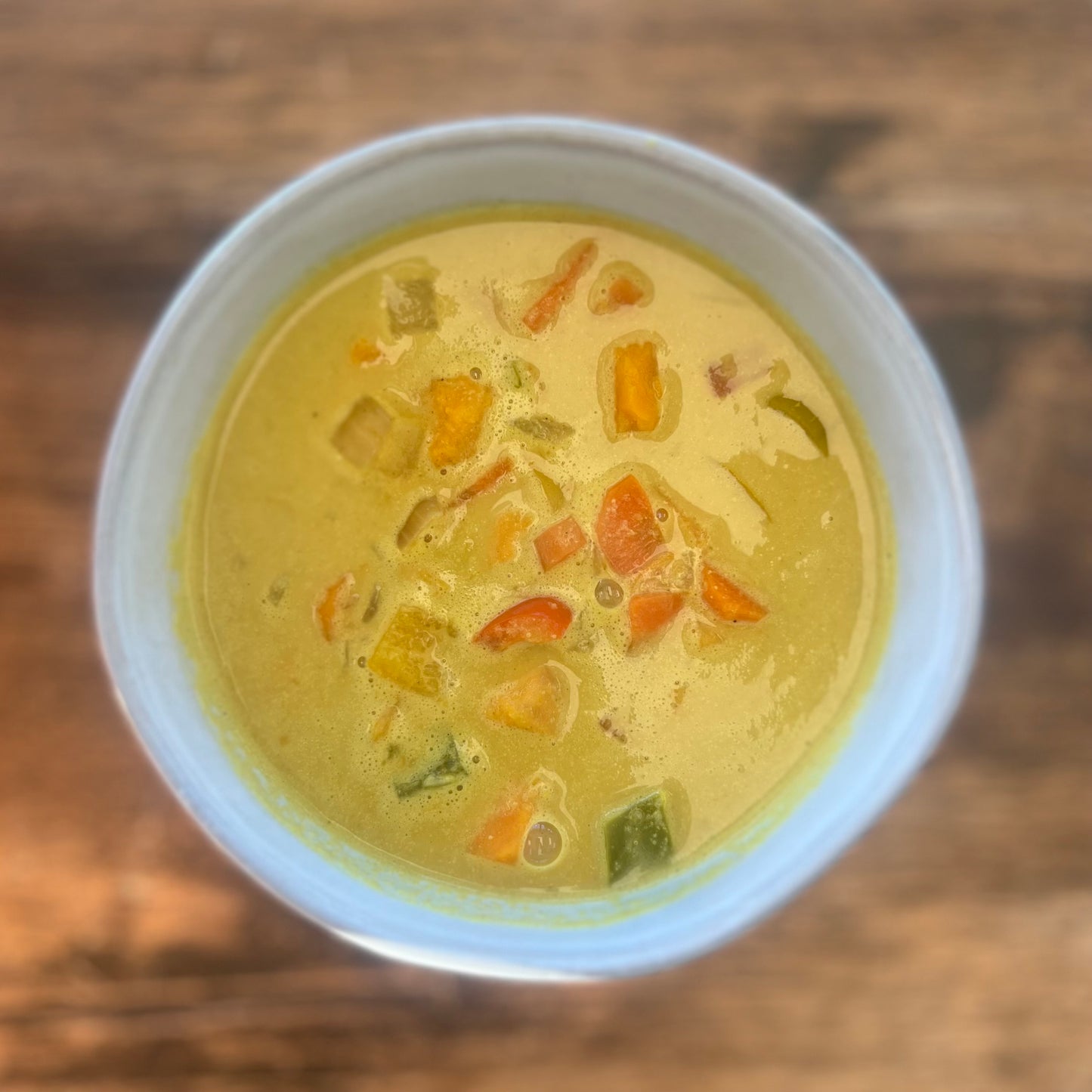 Vegan Coconut Curry Sweet Potato Soup