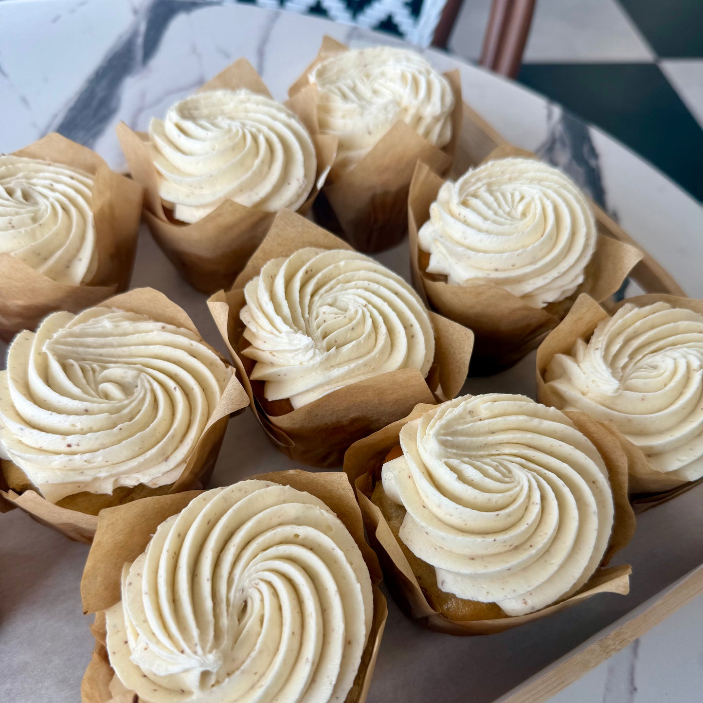 Browned Butter Caramel Cupcake
