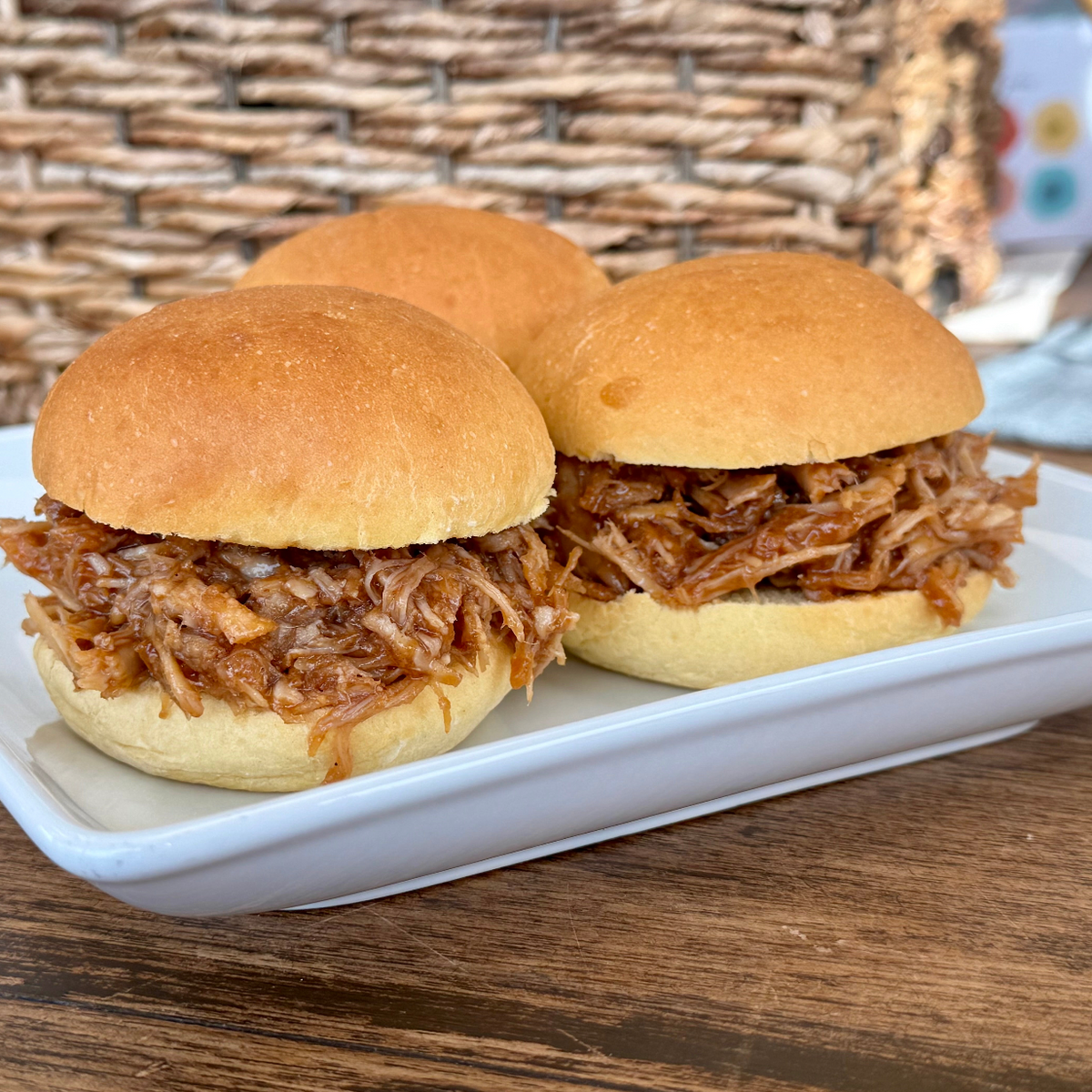 Thanksgiving Pulled Pork Sliders with KC BBQ Sauce