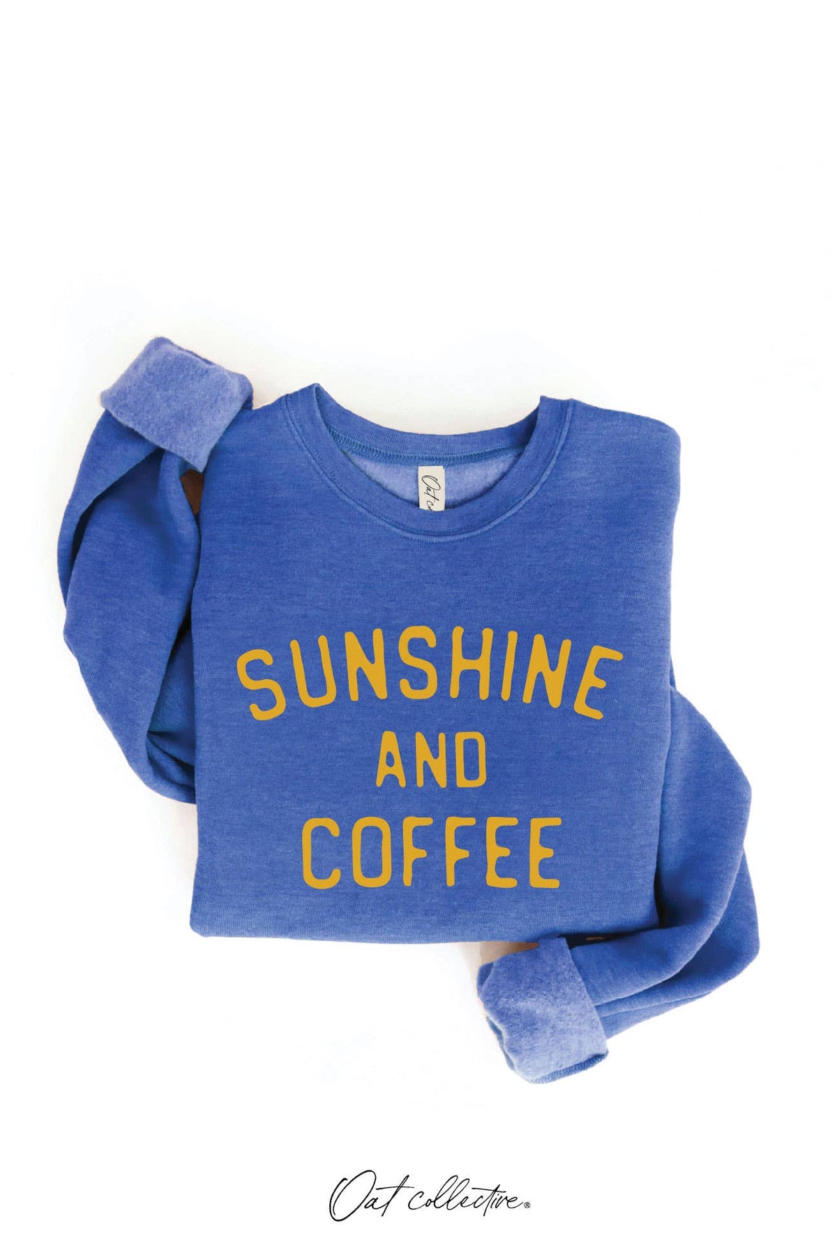 OAT COLLECTIVE - SUNSHINE AND COFFEE Graphic Sweatshirt