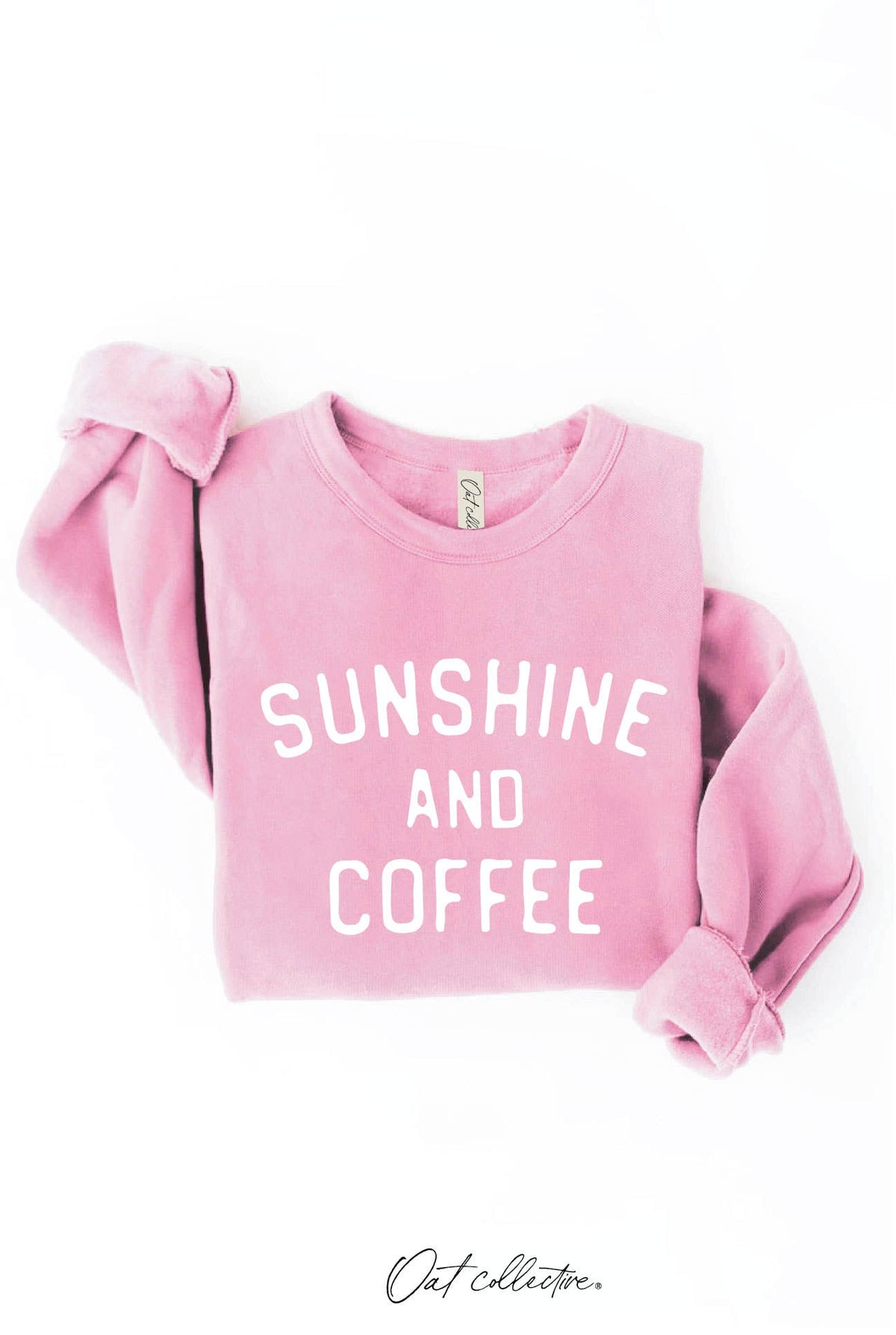 OAT COLLECTIVE - SUNSHINE AND COFFEE Graphic Sweatshirt